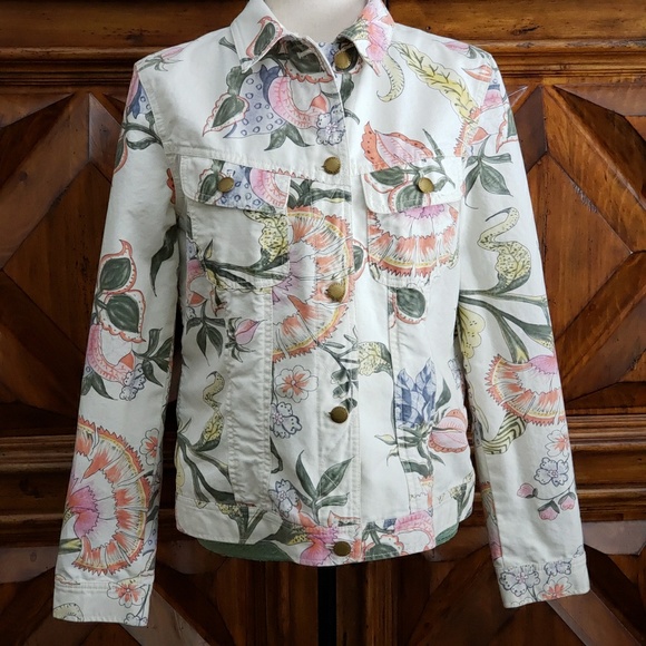 ralph lauren floral jacket